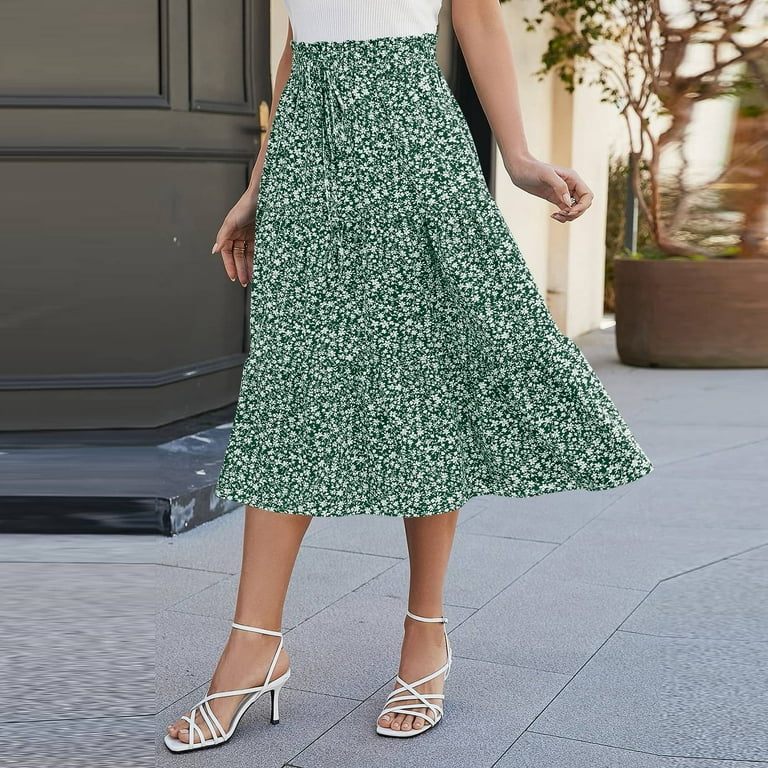 Midi Skirt A Line Skirt Tutorial Elastic Waist Northcote Knit Skirt