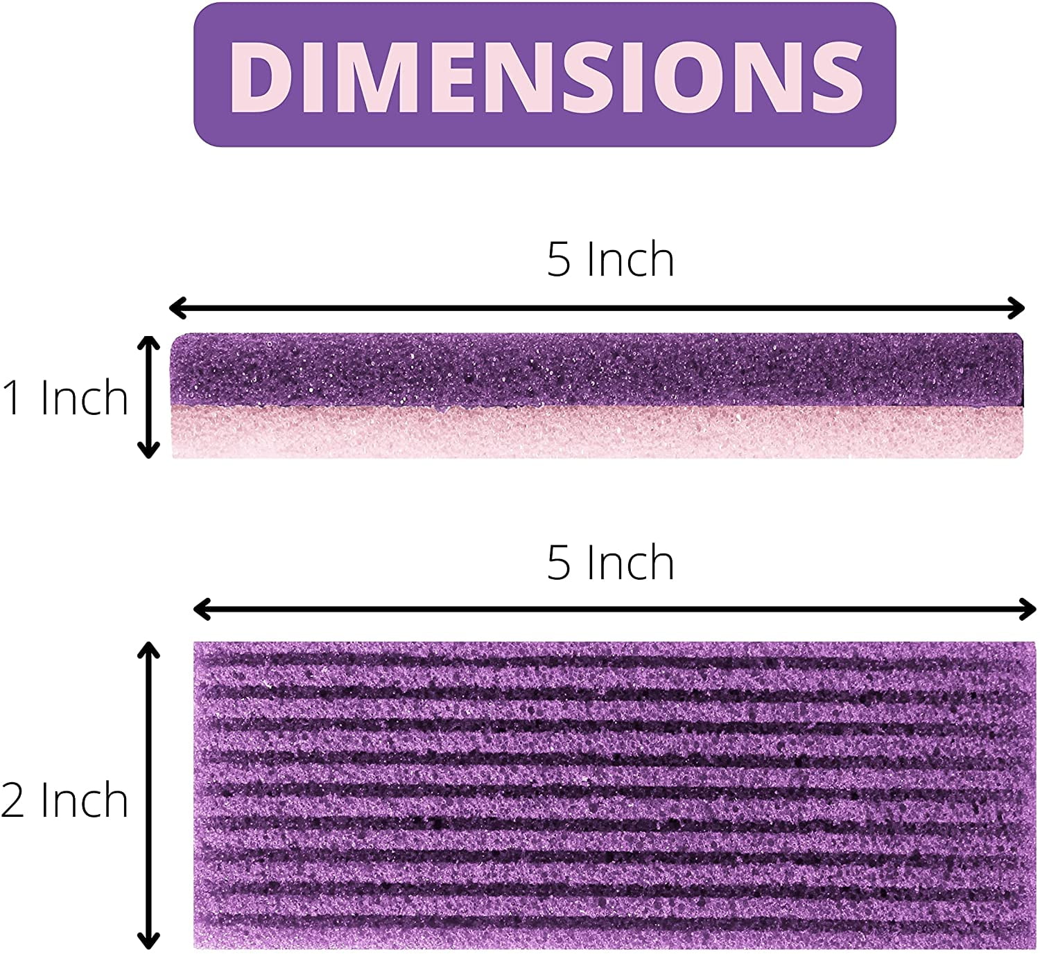 Buy Sunjoy Tech Pumice Stone for Feet Ultimate 2in1 Scrubber and