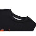thumbnail image 2 of Beezizac Pajamas for Little & Big Boys Black Basketball Tank Top & Shorts Sleeve 2-PC Cool Cozy PJ Kid Set Size 8, 2 of 7