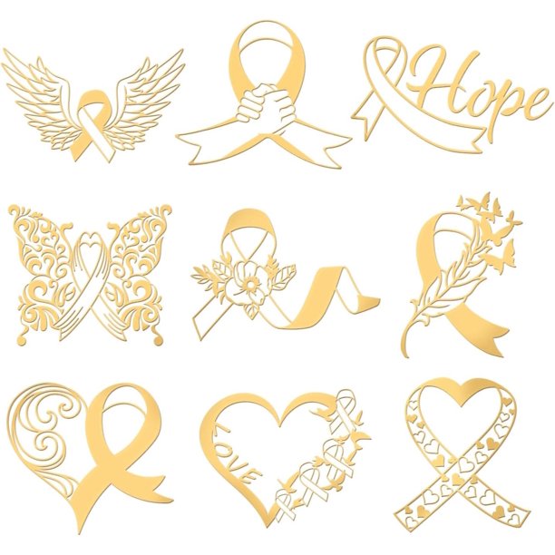 Pegatinas y accesorios para la concientización sobre el cáncer de mama: Soporte y decoración