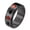 Black, variant on Stainless Steel Poker Spinner Ring Anxiety Ring Fidget Band For Men #8-12-Black-9