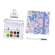 thumbnail image 4 of Kit de pintura artística de viaje en acuarela, juego de pintura de acuarela con bolígrafos, juego de acuarela de bolsillo para niños, adultos, artista Flor de verano, 4 of 8