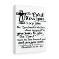 thumbnail image 4 of Scripture Walls  Lord Bless You Numbers 6:24-26 Bible Verse Canvas Christian Wall Art Ready to Hang Unframed, 4 of 12