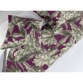 thumbnail image 2 of Asters Bed Runner Set, Vintage Boho Design of Garden Scene Flowers Cottagecore Vibes Art, Decorative Bedding Scarf & 2 Pillow Shams for Hotels Homes, King, Dark Magenta and Pale Green, by Ambesonne, 2 of 3