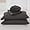 Dark Grey, variant on Simple&Opulence Linen Sheet Set-Linen Cotton Blend Bedding set-4 Pieces(1 Flat Sheet,1 Fitted Sheet&2Pillowcase)-Soild Color Collection,Soft & Cozy,Cooling Bedding- King Size, Linen/Beige