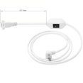thumbnail image 2 of [Cable de extensión] Interruptor de encendido y apagado DEALTUS de 6 pies, 12 A, 125 V, blanco, 2 of 4