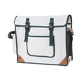 thumbnail image 3 of Bolsa de lona para guardar herramientas, bolso de hombro, resistente, práctico y cruzado. Blanco, 3 of 9