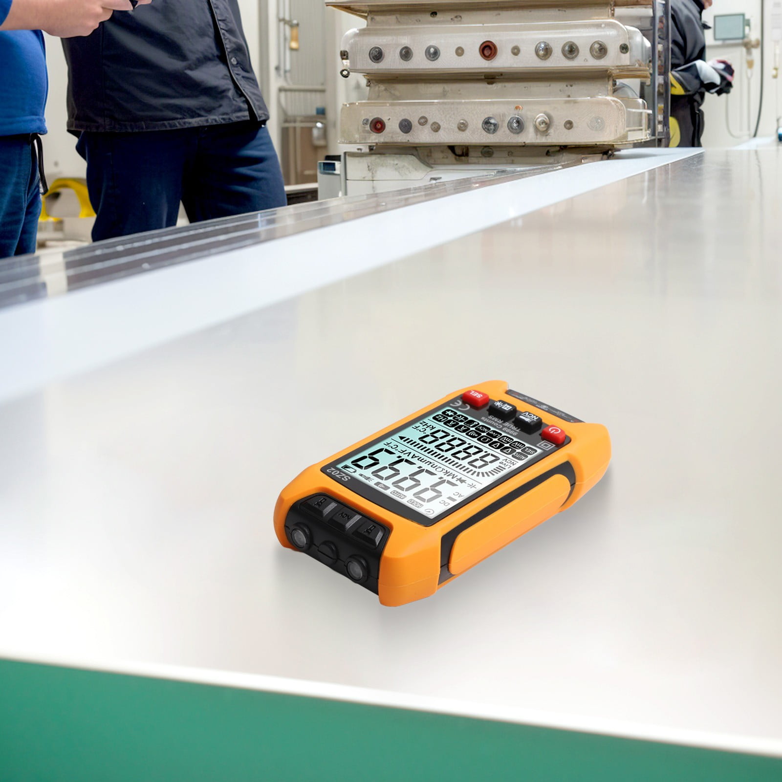 Sz02 Smart Digital Multimeter 6000 Counting Rms Automatic Capacitance Meter Orange