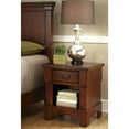 thumbnail image 2 of Homestyles Aspen Wood Nightstand in Brown, 2 of 4