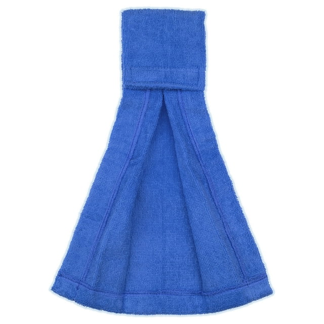 WJCA Sweat-Absorbing Grip Towel with Secure Fastener, Ideal for Football Training Gym Yoga, Blue Color.