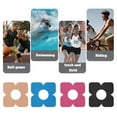 thumbnail image 2 of 10pcs Kinesiology Tape for Knees, Waterproof Knee Tape Elastic Breathable Pre Cut Muscle Sports Tapes Knee Support Precut K Tapes Stickers for Knees Comfort Stability & Muscle Support, 2 of 9