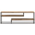 thumbnail image 2 of vidaXL TV Cabinet 130x30x45 cm Rough Mango Wood, 2 of 5
