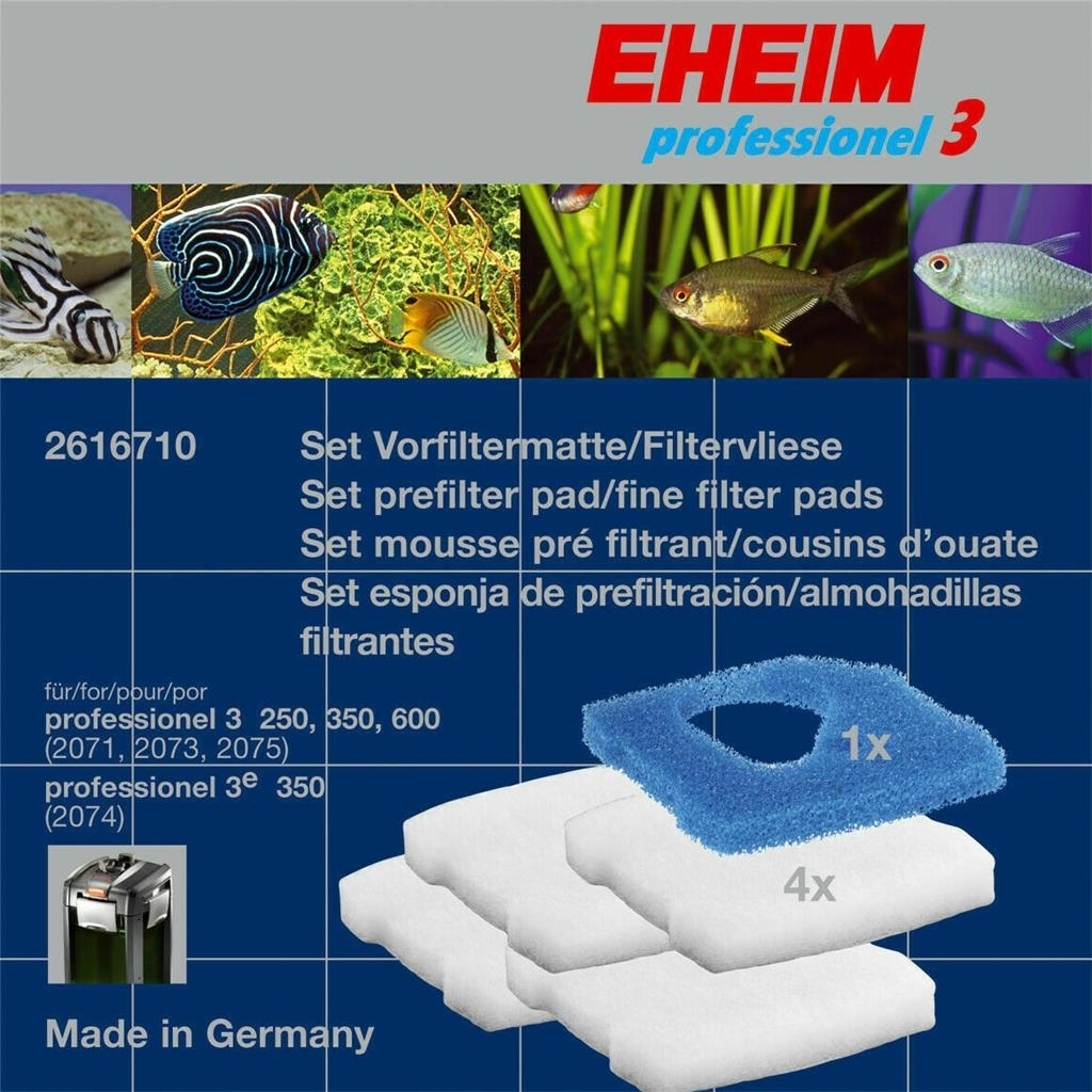 Eheim Professional 3 Filter Pad Set For The Eheim Pro 4 Canister Filter Walmart Com