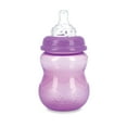 thumbnail image 4 of Nuby 8 Ounce Wide Neck Tritan Bottles Girl, 3 Count, 4 of 9
