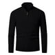 thumbnail image 2 of pstuiky hombres de manga larga, Suéter de solapa de color sólido para hombre, suéter de punto, suéter informal cálido de manga larga para hombre Tops casuales para hombres l, 2 of 9