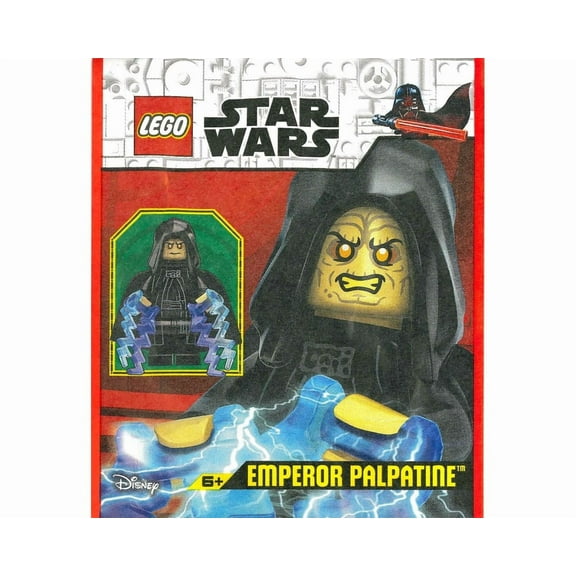 LEGO Star Wars: Emperor Palpatine Minifigure with Force Bolts (Figure 1.7 inches Tall)