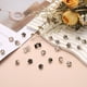 thumbnail image 4 of 10 Conjuntos de Botones de Perlas, Botones de Perlas de 11.5 mm Sin Coser, Broches Desmontables para Ropa, Abrigos, Blusas (Blanco), 4 of 7