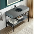 thumbnail image 5 of ANZZI Siena 48 in. Console Sink in Matte Black with Matte Grey Counter Top, 5 of 8