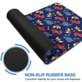 thumbnail image 6 of Long Mouse Pads for Desk,DarkBlue Dinosaurs Pattern Desk Mats on Top Of Desks, Desk Mouse Pad Extra Large with 3mm Non-Slip Base and Stitched Edge for Gaming,Office,Work,Home 35.4"x15.7", 6 of 6