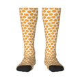 thumbnail image 1 of Gaeub Chaussettes de Tennis de Table Ping-Pong Design Imprimé Chaussettes Hautes Extensibles pour Hommes Femmes Adolescents, Chaussettes de Softball Soccer pour Randonnée, Sport, 1 of 6