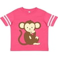 thumbnail image 3 of Inktastic Monkey Thinking Boys or Girls Toddler T-Shirt, 3 of 5
