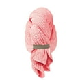 thumbnail image 2 of Microfiber Hair Towel, Hair Drying Wrap, Super Absorbent Large Size for All Hair Types Including Long Curly Thick Hair, Lightweight Quick Drying Elastic Band Stay-Put Design, Soft Durable Polyester, 2 of 8