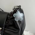 thumbnail image 6 of Star Shaped Keychain PU Leather Stylish Bag Decoration Creative Pendant Charm for Keys or Backpacks, 6 of 8