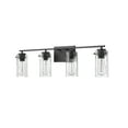 thumbnail image 2 of Millennium Lighting  Serena 3/4 Light Vanity Fixture 4 Light - Matte Black, 2 of 5