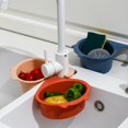 thumbnail image 6 of Haful Sink Drain Basket Dishwashing Kitchen Basin Strainer Home Draining Faucet Hanging Rack for Fruit Vegetable Filter, 1* Draining Rack, 6 of 8