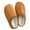 Brown, variant on Women House Bedroom Slippers,Hard Sole Thick Platform Shoes Indoor Outdoor with Fuzzy Lining Memory Foam Slip On Size 8