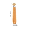 thumbnail image 2 of Phenofice Woodworking Tool Set Engraving Tool Long Handle Wood Carving Tool Light Brown for Beginners 1 PCS, 2 of 8