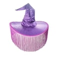 thumbnail image 1 of Sombrero de Halloween Strade Fareast Limited Puntiagudo Ala Ancha Negro, 1 of 5