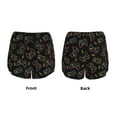 thumbnail image 5 of Picia Colorful Game Controller Pattern Women's 2 in 1 Athletic Running Shorts High Waisted Workout Casual Gym Sweat Shorts with Comfy Liner Zipper Pockets-Medium, 5 of 9