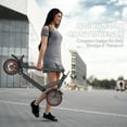 thumbnail image 5 of Electric Scooters for Adults, 10" Large Honeycomb Solid Tires Foldable E-Scooter, 550W Motor up to 18 MPH, Front-Rear Turn Signals & Dual Suspension, 5 of 9