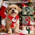 thumbnail image 3 of Cartoon Pets Christmas Scarf Hat Warm Knitted Costume Cute Deer Snowman Christmas Tree Knitted Scarf Pet Dress Up Supplies, 3 of 9