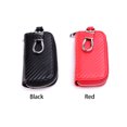 thumbnail image 2 of Signal Blocking Case Portable Car Key Anti Theft Faraday Bag Thread Carbon Fiber, 2 of 9
