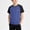 Blue, variant on FSYBOA Boys Athletic T Shirts, Colour Block Short Sleeves Casual Quick Dry Kids Summer Tops Blue Size 9-10 T