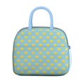 thumbnail image 2 of Lunch Bag Lunch Box for Women Reusable Insulated Lunch Bags,Water-Resistant Lemons and Polka Dots Cooler Lunch Tote Bag, Large Capacity for Work Travel Picnic, 2 of 6