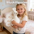 thumbnail image 5 of White Peacock Plush Toy, Soft Stuffed Animal Doll for Home Decor and Play, Decorative Plushie for Adults Birthdays, Elegant White Bird Ornament, B, 5 of 5