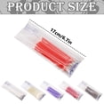 thumbnail image 3 of 6 Colors Heat Erasable Marking Pens, High Temperature Disappearing Fabric Marker, Smooth Writing Sewing Quilting Line Pen, Dressmaking DIY Craft Positioning Pen, Garment Tailor Drawing Tool,Z1#F, 3 of 4
