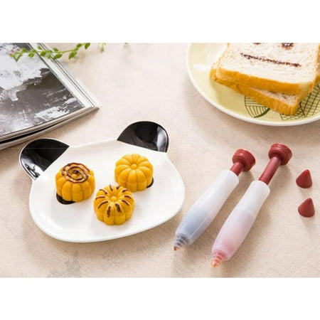 - 1Pc Silicone Cake Decorating Pen Dessert Decorator Chocolate Fondant Cream Food Writing Pen