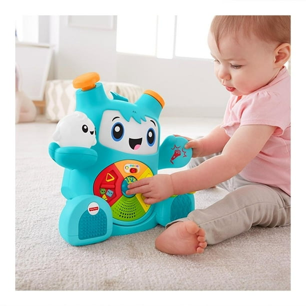 Figura Fisher Price Rocki Aprende Baila Graba