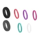 thumbnail image 4 of 7 Uds 8mm / 0,32 pulgadas de silicona transpirable anillos de suaves accesorio de joyería para de alergias, 4 of 9