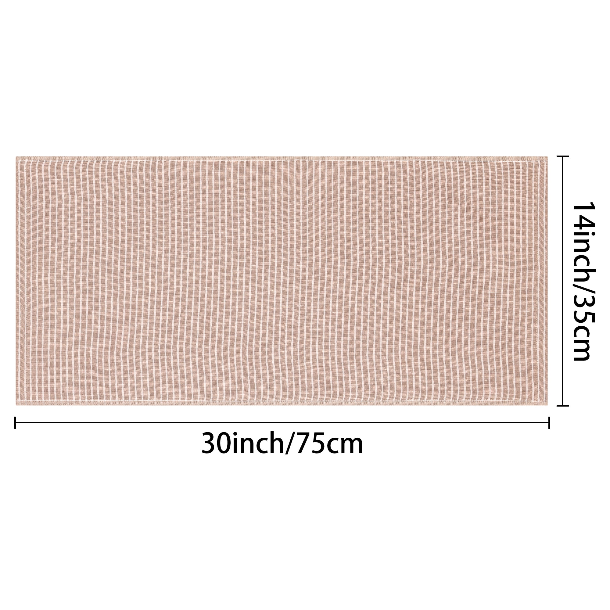 Unique Bargains Cotton Bathroom Hand Towels Quick Drying Kitchen Towel Sets 14" x 30" Pink 4pk