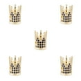 thumbnail image 2 of yingyy Beads for Bracelets Making Jewelry Spacers Zirconia Cubic Necklace with Rhinestones Fashion Accessory Ornaments Type 6 5Set, 2 of 6
