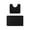 🔥 Black_Base#1121, variant on Bathroom Rug Set 2 Piece With U Shape Non Slip Bath Mat Absorbent Quick Dry Velvet Fleece Washable Floor Carpet for Toilet Shower Tub