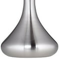 thumbnail image 3 of 360 Lighting Mini Droplet 17" High Small Modern Accent Table Lamp Silver Brushed Nickel Finish Metal Single Living Room Bedroom, 3 of 4