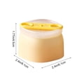 thumbnail image 3 of Silicone Ice Cube Tray, Individual Small Ice Mold with Lid for Freezer, Stackable Popsicle Maker for Baby Food and Fruit, Flexible Mini Ice Tray for Home Refrigerator and Kitchen, 3 of 6