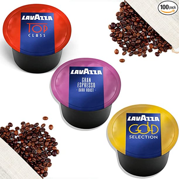 Lavazza Coffee Maker Omnia, Single Serve Espresso Machine with 72ct