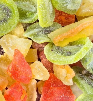 Anna and Sarah Tropical Dried Fruit Salad Mix in Resealable Bag, 2 Lbs by
